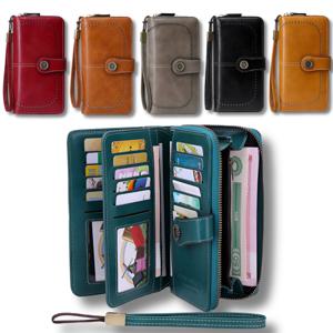 프리미엄 고급 감성 클래식 여성 장지갑 카드 대용량 수납 지갑 (레트로) 연말선물 인기1위고급 가죽지갑