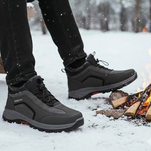 방한 털 운동화 남성 기모신발 방한화 부츠 겨울 신발 기모 트레킹화