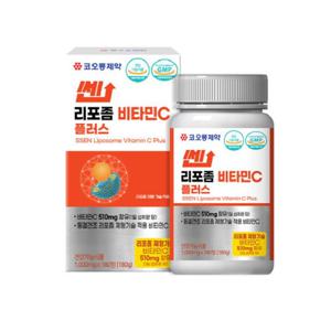 코오롱제약 쎈 리포좀 비타민C 플러스 180정 6개월분 동결건조 비타민D 아연