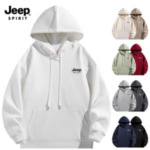 지프 JEEP SPIRIT 후드 맨투맨 티셔츠 기본 후드티 루즈핏티 JP1568