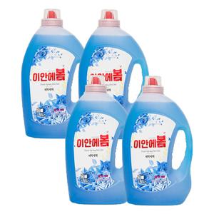 이안에봄 3.05L 고농축 세탁세제x4개 드럼/일반세탁 겸용 베이킹소다함유