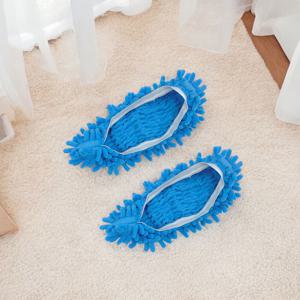 바닥 청소 슬리퍼 색상랜덤/걸레/신발/덮개/극세사/실내화/청소용/ 발로쑥/덧신/밀대