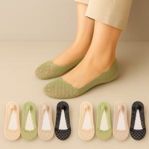 볼란트 논슬립 봄꽃 레이스 덧신 안벗겨지는 덧버선 10켤레