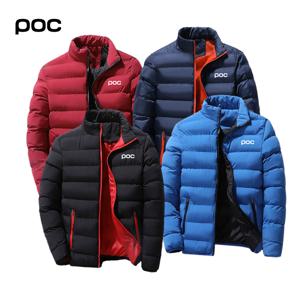 POC  겨울 도톰 패딩 차이나 집업 가디건 패딩 코트 빅사이즈 패딩 캐주얼 코트 보온남