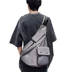 높은 용모치 패션 백합 멀티 포켓 패션 정교한 숄더 백 대용량 크로스 백 가슴 백