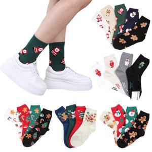 (국산/기획/4개세트) 5종 메리 크리스마스 양말 세트 모음  (파라노말샵)