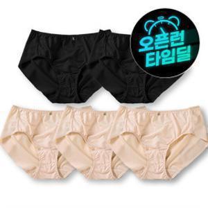 (15+8+4%쿠폰)예스플러스_노라인 햄팬티 5매/40데니아/세미맥시/무형광/115빅사이즈
