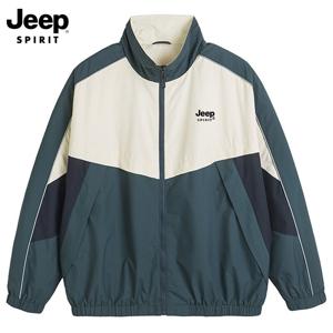 JEEP SPIRIT 지프 춘추 차이나넥 재킷 남 트레이닝 통기성 빠른건조 재킷