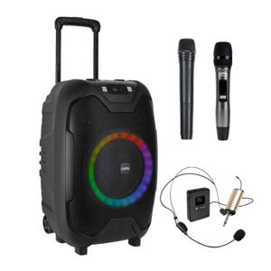 중형 블루투스스피커 버스킹 스피커마이크 세트 KY500PBS5 (본품+무선2+헤드셋1)