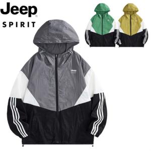 지프 JEEP SPIRIT 봄 가을 아우터 남자 트레이닝 카고 후드 점퍼 JP2276
