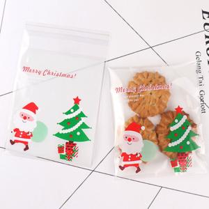 J2K 크리스마스 사탕 포장 구디백 비닐 봉투 간식 선물