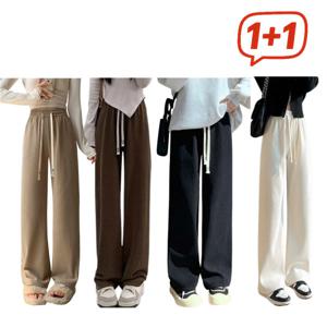 1+1 슬기로운 바지 생활 코듀로이 기모 하이웨스트 데일리 팬츠 다리가 길~어~보이는 코듀로이 팬츠 2장득템