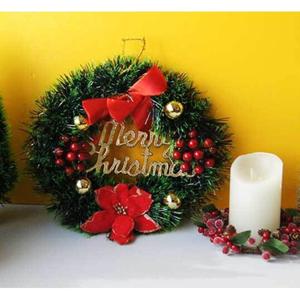 J2K 크리스마스 리스 가렌더 벽걸이 성탄절 핸드메이드