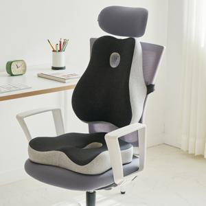 테크노 입체 메모리폼 방석 자세교정 사무실 컴퓨터 의자 기능성 방석