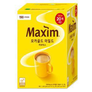 동서식품맥심 모카골드 마일드 커피믹스 190T / 2개 구매시 1000원 할인