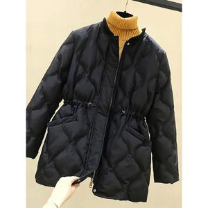 까지 웨이스트페미닌퀼팅패딩