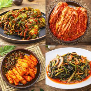 (HACCP) 국내산 열무김치 총각김치 석박지 등 1kg 반찬 BEST 12종 / 특별할인 + 10kg까지 묶음배송