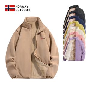 노르웨이아웃도어 남녀공용 겨울 올리플리스 트레이닝 집업 SY2208