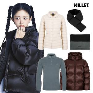 (+중복쿠폰) 밀레본사 다운자켓/본딩팬츠/티셔츠/패딩목도리 FW BEST