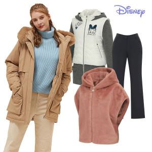 16%+4%쿠폰+무료배송/ 디즈니골프 FW 베스트 모음전 덕다운/구스다운/패딩/티셔츠/팬츠/니트/조끼/스커트