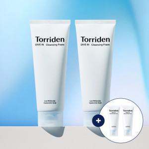 (1+1) 토리든 다이브인 저분자 히알루론산 클렌징 폼 150ml+(다이브인폼 30ml2개)