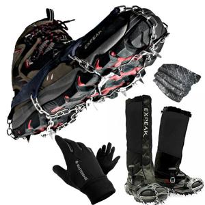 1+1+1 국산아이젠+스패츠+장갑워머 3in1 세트