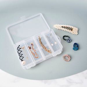 미니 사각 악세사리 보관함 10칸/쥬얼리/멀티박스/다용도/보석함/정리/여행용/휴대용/박스/케이스/쥬얼리함