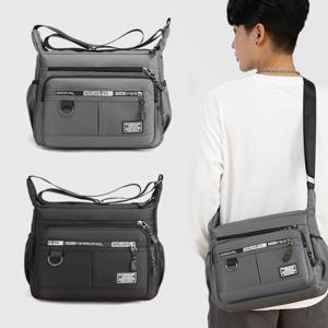남자 대학생 메신저백 여행용 백팩 방수 크로스백