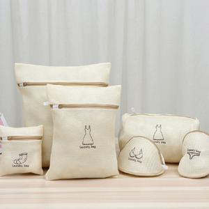 무형광 세탁망 6종세트 속옷 니트 빨래망 옷보호