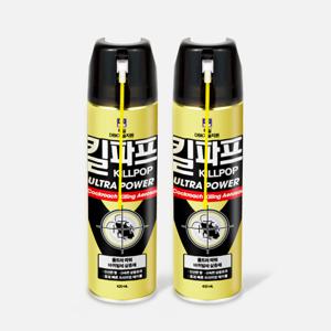 울트라파워 에어졸 420mlx2EA(바퀴벌레 개미 좀벌레 퇴치제 살충제)