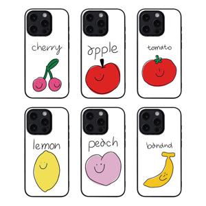 아이폰 맥세이프 큐트프룻츠 디자인 범퍼 케이스 아이폰17 에어 16 e 프로 맥스 15 14 13 미니 플러스 SE