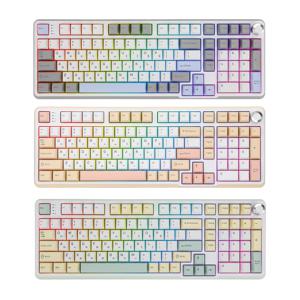 에이서 OKR258 풀윤활 유무선 LED 게이밍 기계식 키보드 황축