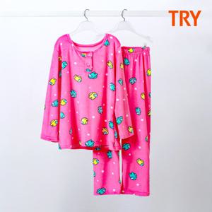 트라이 여아 캐릭터 밍크 수면 잠옷세트 이월특가