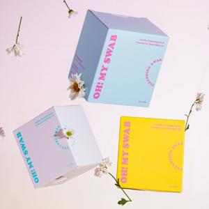 오마이스왑 클렌징티슈 2박스 3종 택1 일회용 클렌징패드 마이봄샘 눈세정티슈