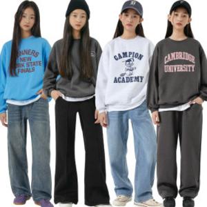 기모 신상 주니어 여아 의류 초등학생 맨투맨 티셔츠 바지 상하복 세트 아동복 아이라인키즈 특가 SALE