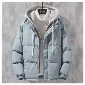 남성 겨울 후드 패딩 도톰한 점퍼 코트