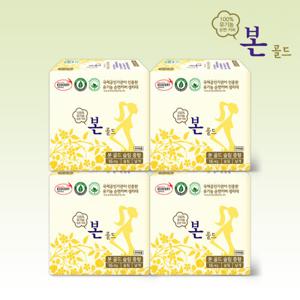 골드 프리미엄 유기농 생리대 중형 16P x 4팩