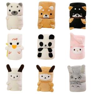 귀여운 캐릭터 무릎 담요 초등 학생 담요 학교 어린이집 유치원 유아 아동 개별 포장 크리스마스 단체 선물