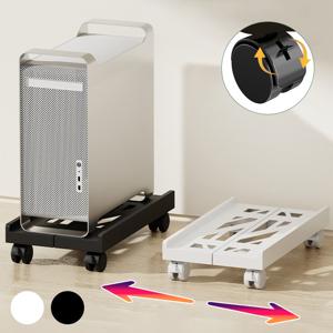 이동식 바퀴 달린 컴퓨터 데스크톱 본체 거치대 방열 선반
