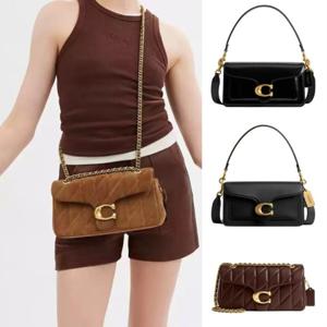 코 치 타비 26 스파졸라토 가죽 숄더백 CP150 CW620 CW631 CZ438 B4BK