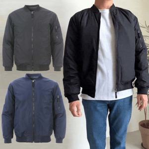 남자 항공 패딩 점퍼 간절기 겨울 작업복 근무복 잠바 블루종 자켓 시즌 할인 중