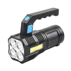 4구 후레쉬 충전식 배터리 LED 손전등 200루멘 방수 휴대용 랜턴 ODM-CPLIGHT1