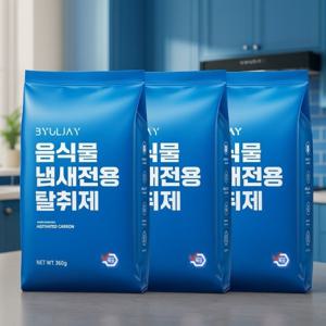 호환 음식물 처리기 활성탄 리필용 악취제거 탈취필터 3팩