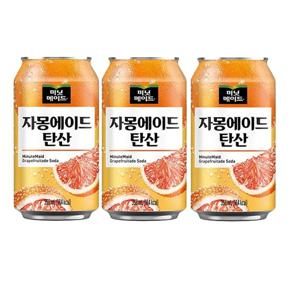 미닛메이드 자몽에이드 탄산 355ml x 48캔
