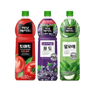 미닛메이드 토마토 1.5L x 12pet 외 2종 포도 알로에 선택