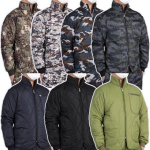 남자패딩점퍼 군용 깔깔이패딩 경량 누빔 퀄팅 숏패딩