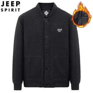 JEEP 남자 면 코트 야구 점퍼 가을 겨울 점퍼
