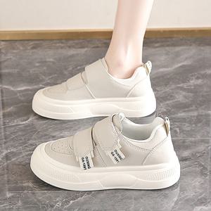 여성 트렌디 벨크로 운동화 발편한 스니커즈