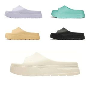 푸마 퓨마 메이즈 스택 스트로우 슬리퍼 389454-03