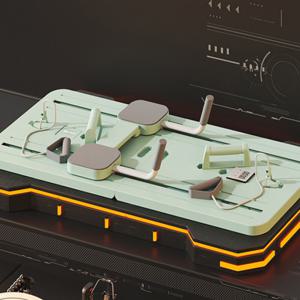 슬라이드 보드 홈트용 4in1 홈트레이닝 접이식 다기능 (다주리)